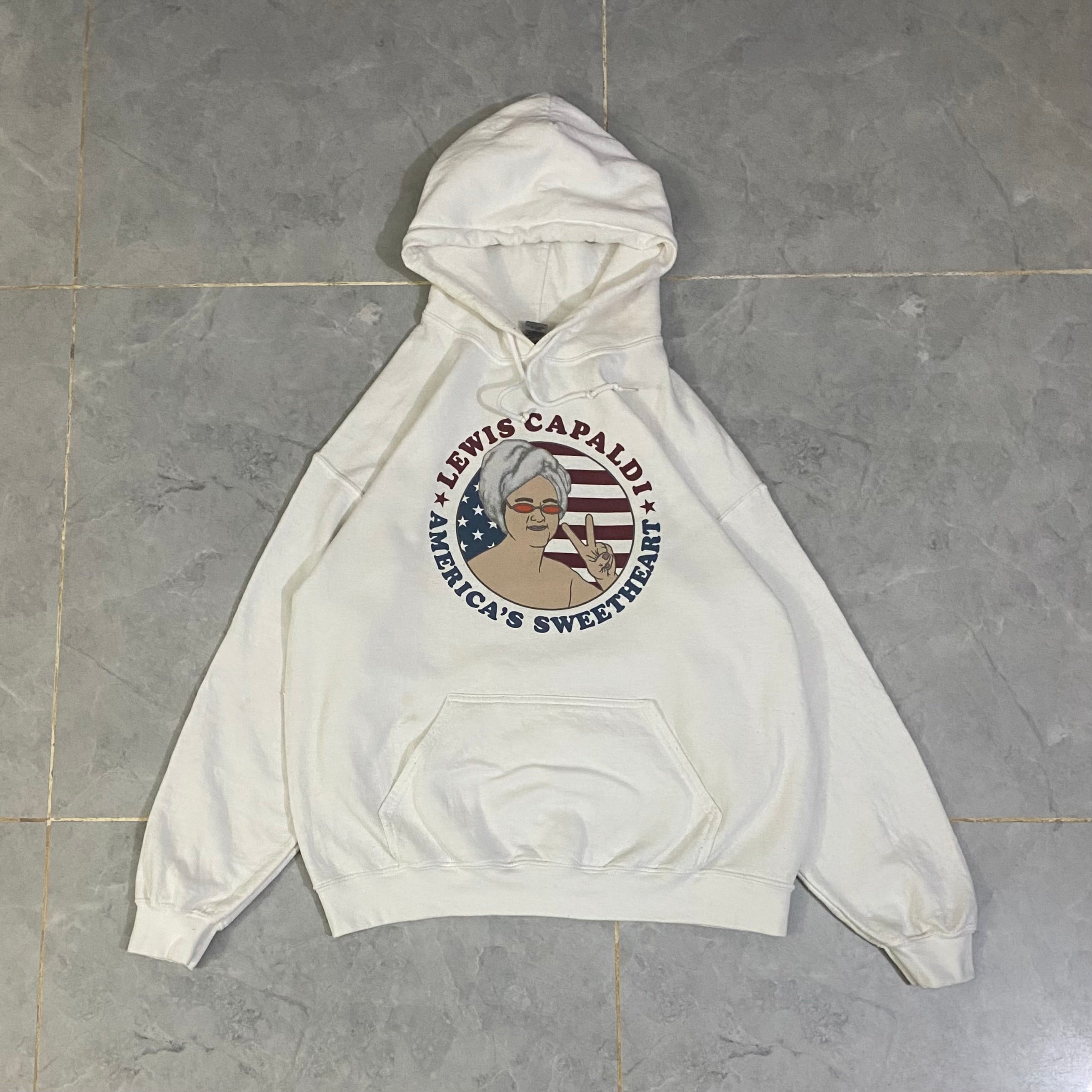 America White hoodie