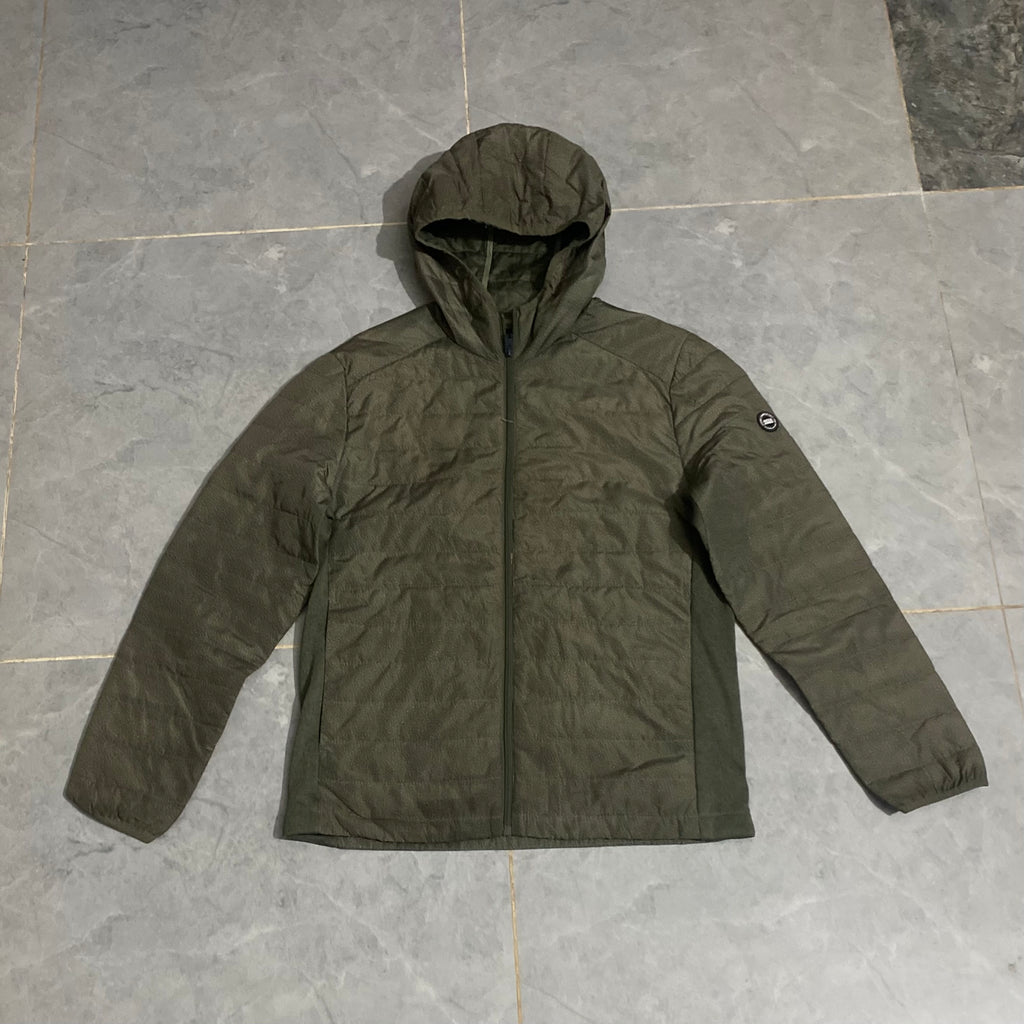 Light Green Slim Puffer Jacket