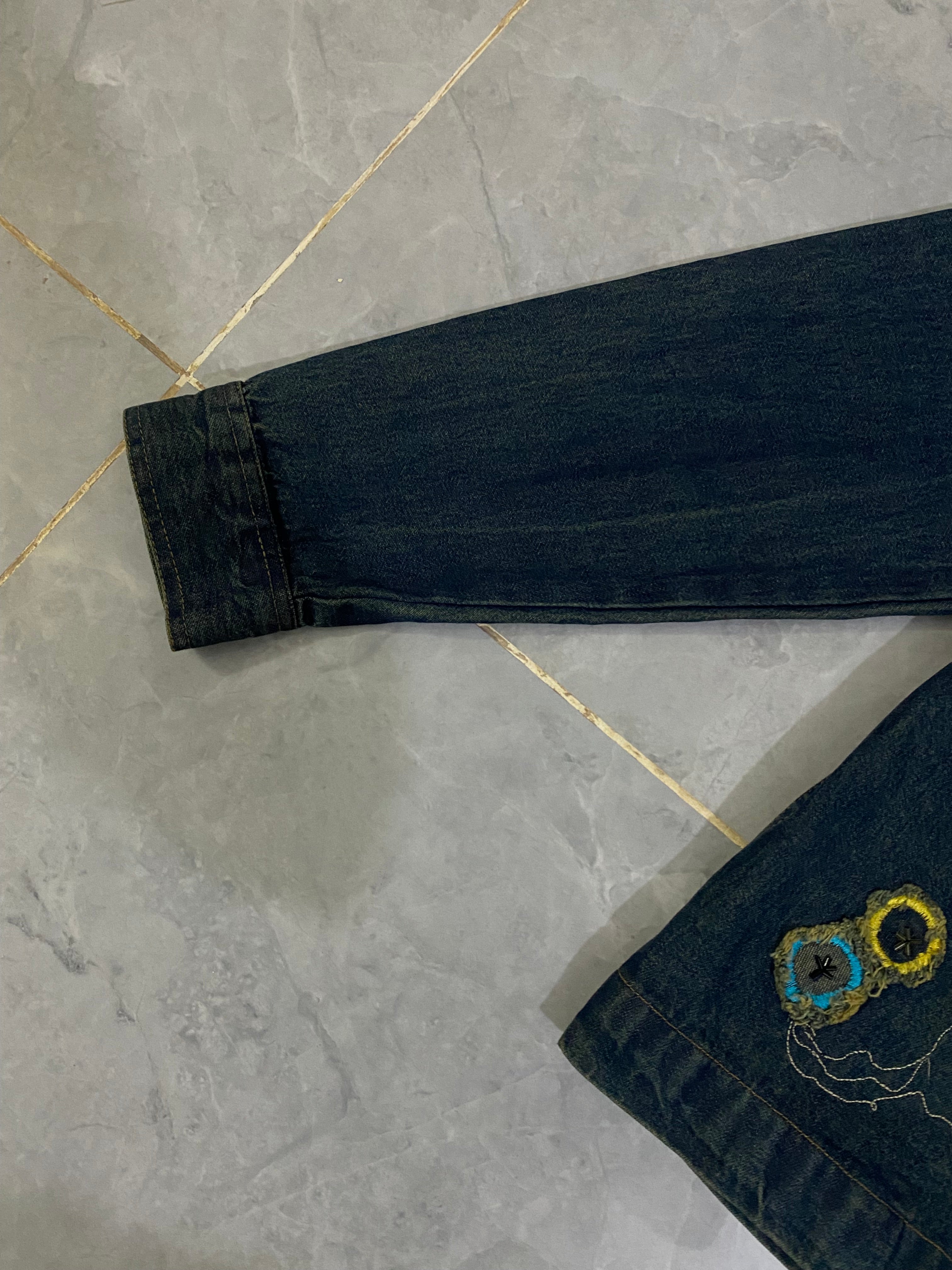 Denim Handwork embroidery Jacket