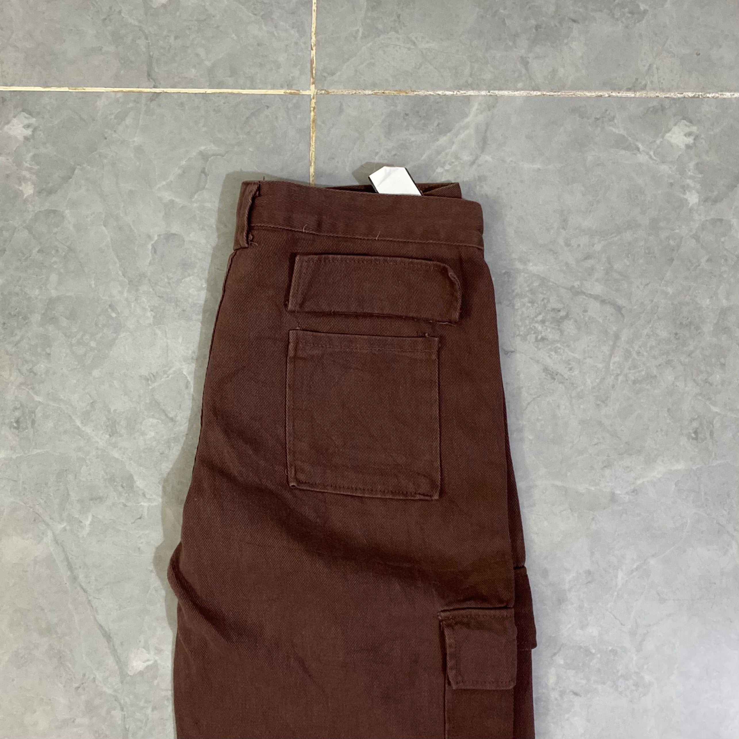 6 Pocket Baggy Pant Trouser. (Waist: 31-32” - Length: 42-44”)