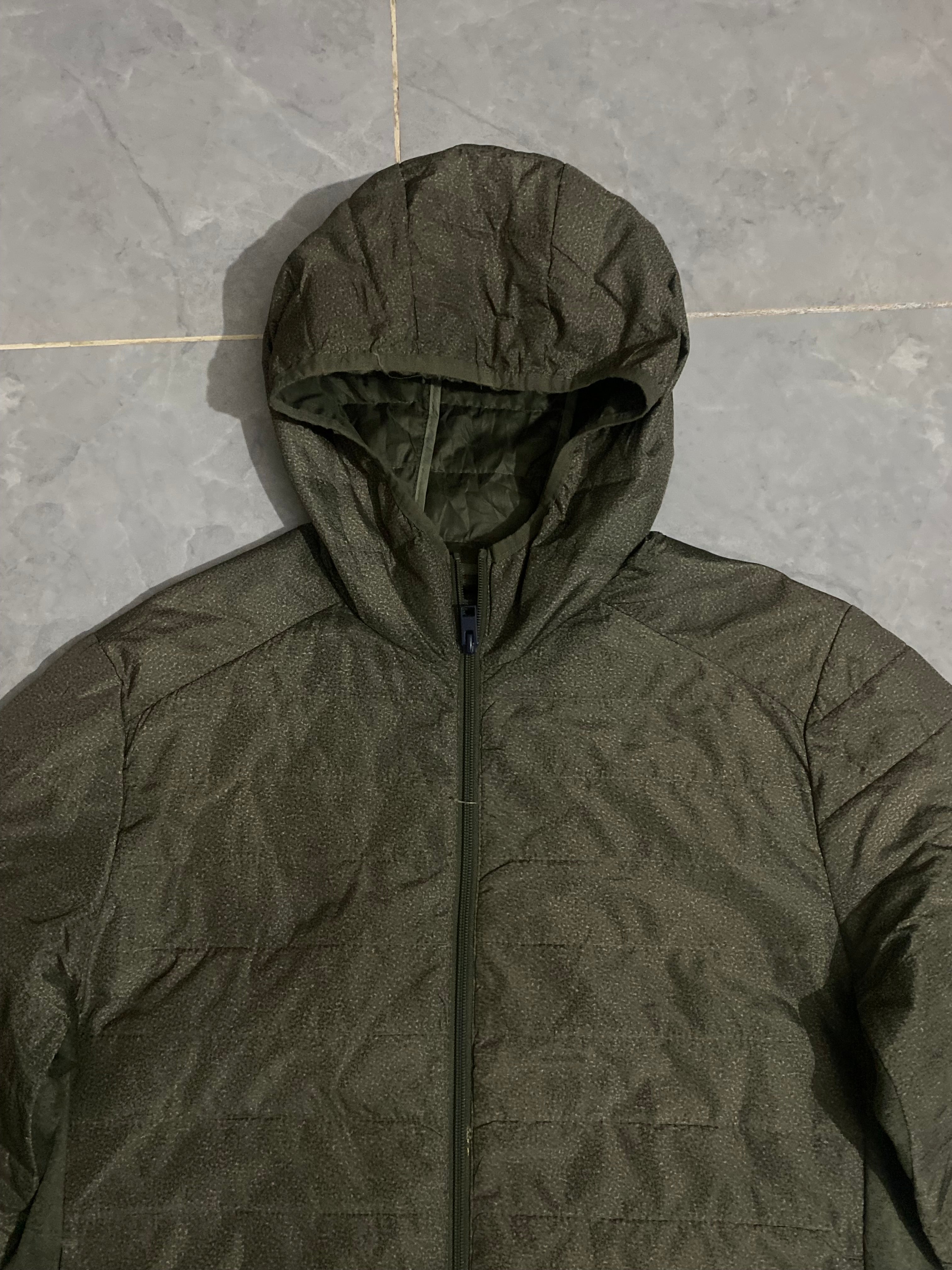 Light Green Slim Puffer Jacket
