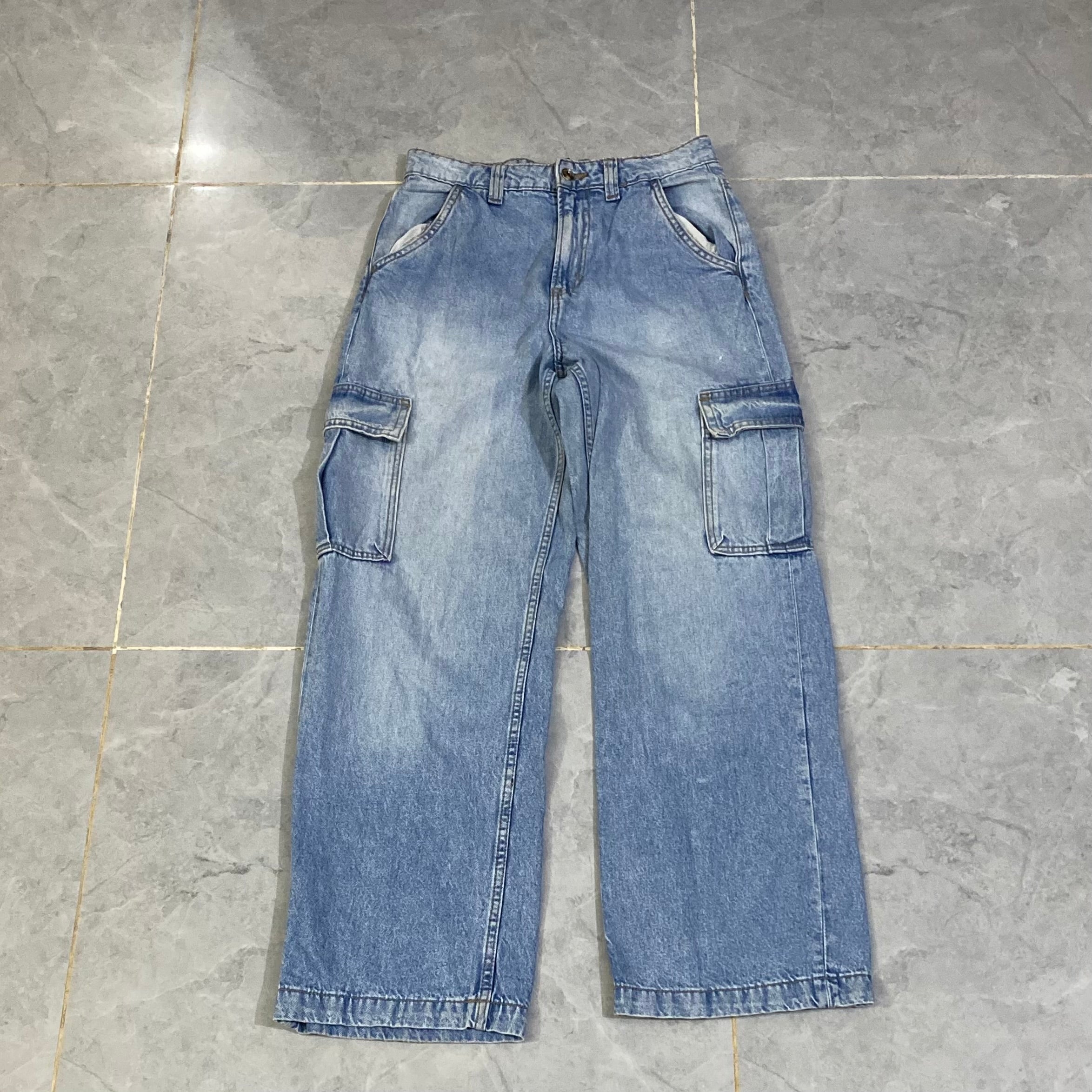 Sunflower Baggy Pant. (Waist: 31-32” - Length: 42-43”)