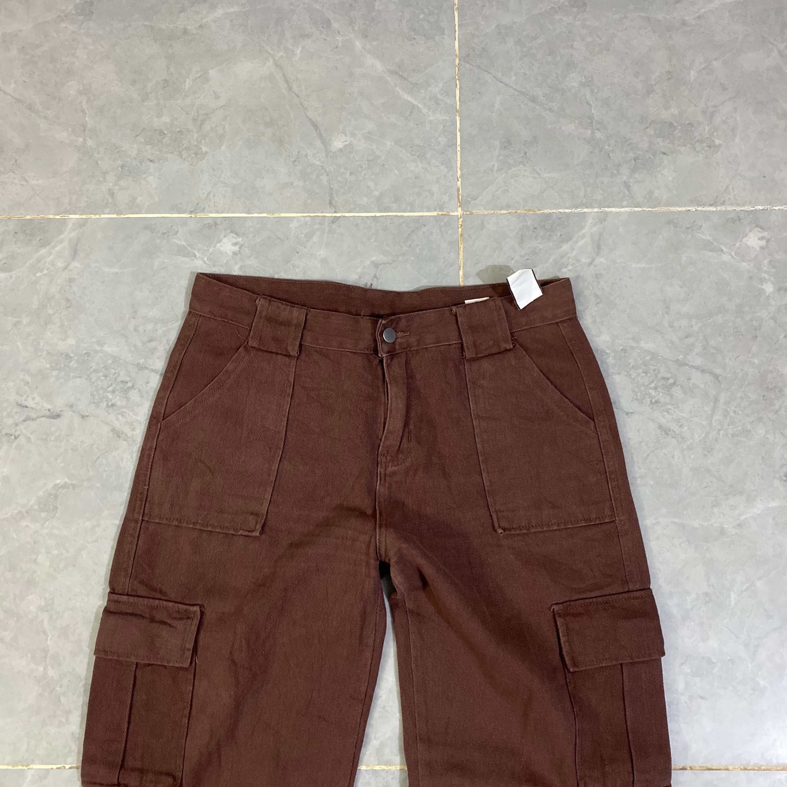6 Pocket Baggy Pant Trouser. (Waist: 31-32” - Length: 42-44”)