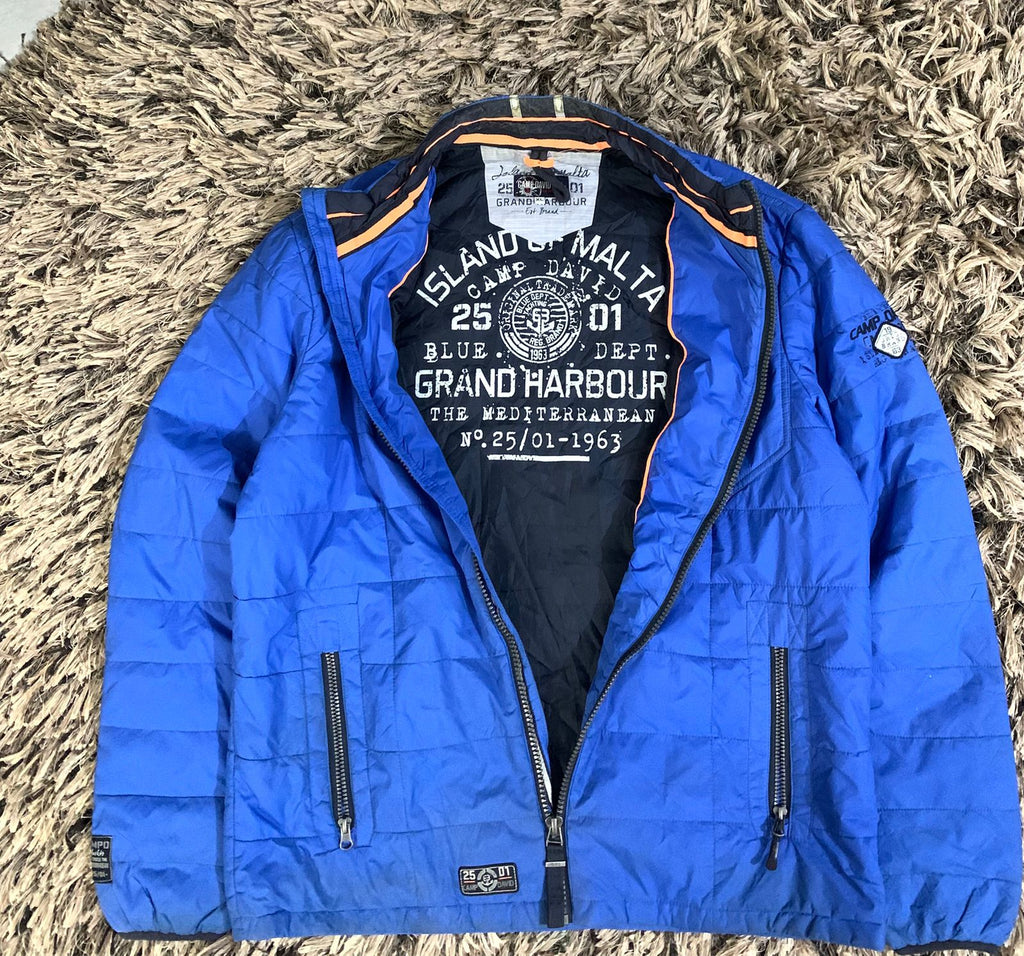 island of Malted Printed Jacket  (Thrift)