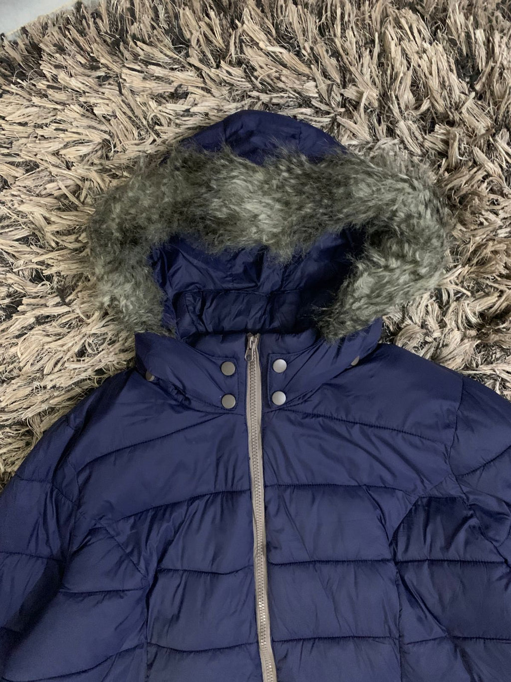 Cosy Blue Fux Edition Jacket (Thrift)