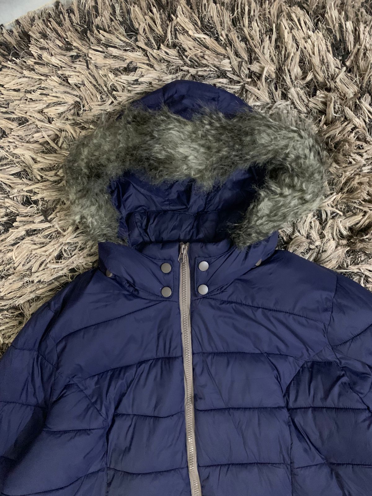 Cosy Blue Fux Edition Jacket (Thrift)