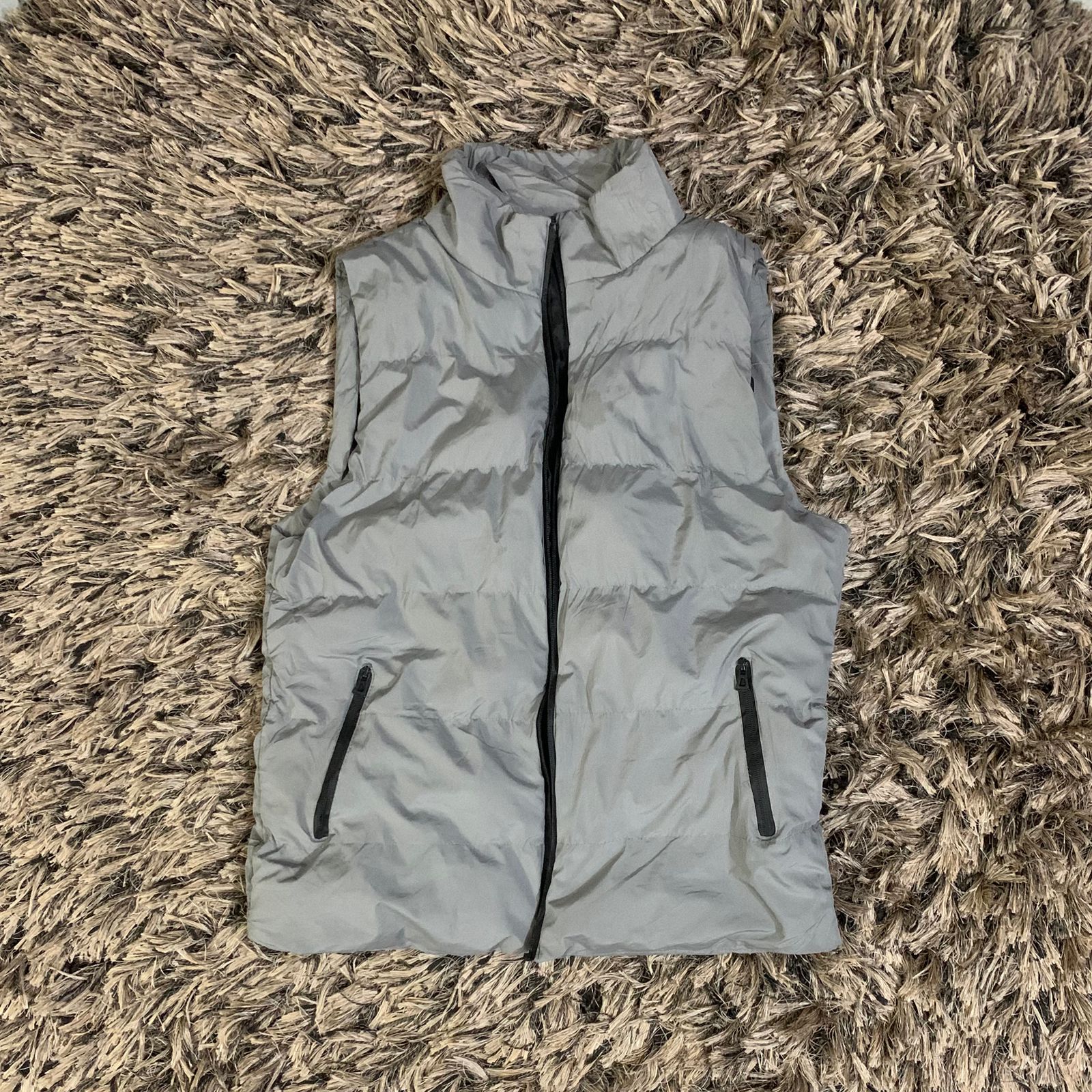 vest puffer jacket (Thrift)