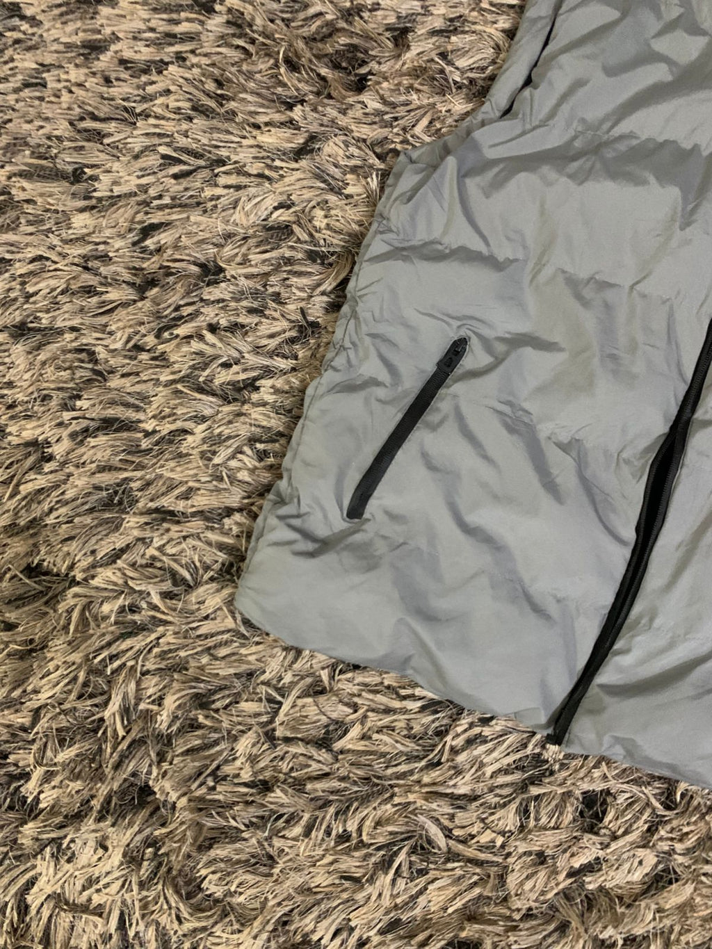vest puffer jacket (Thrift)