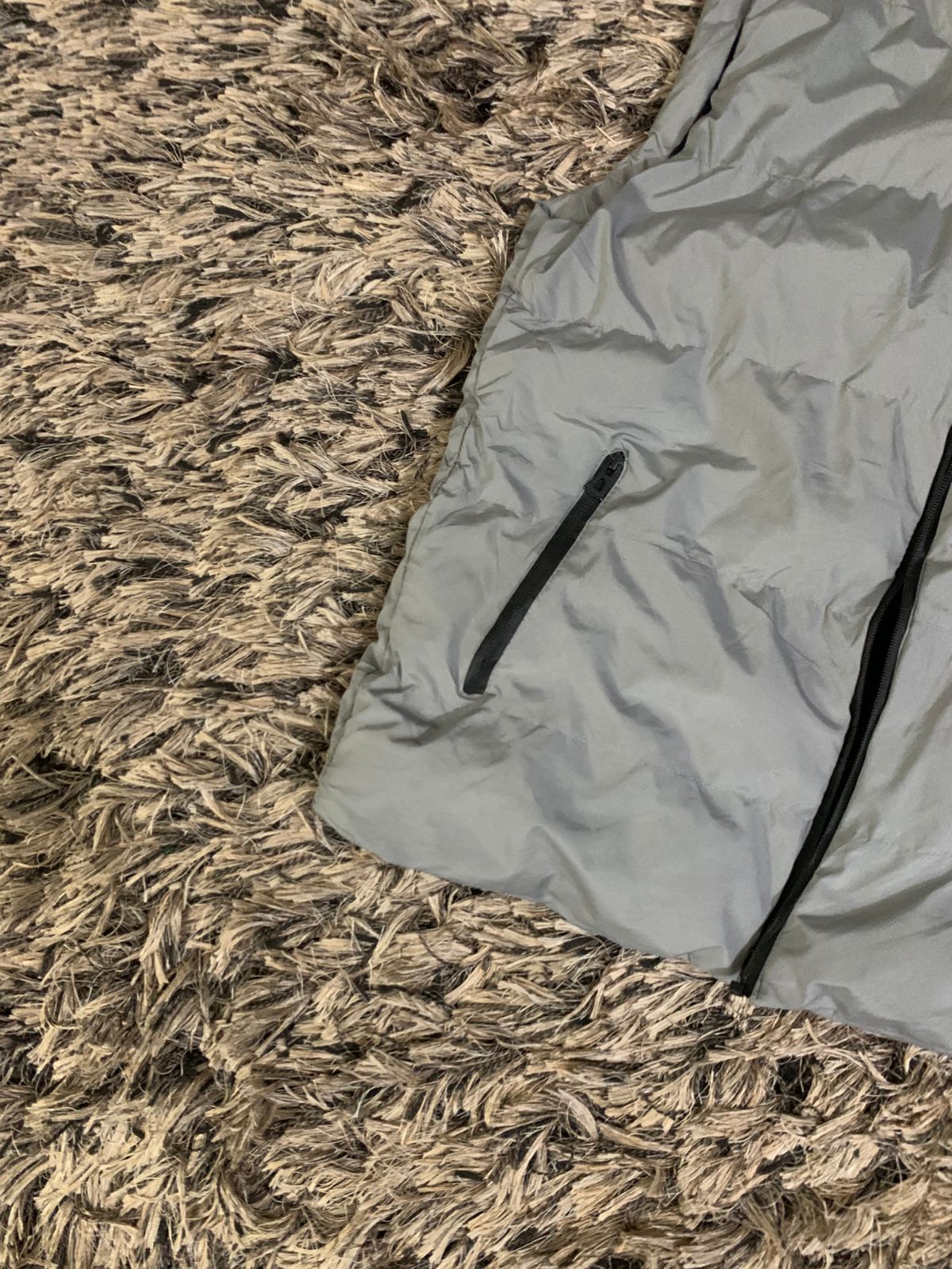 vest puffer jacket (Thrift)