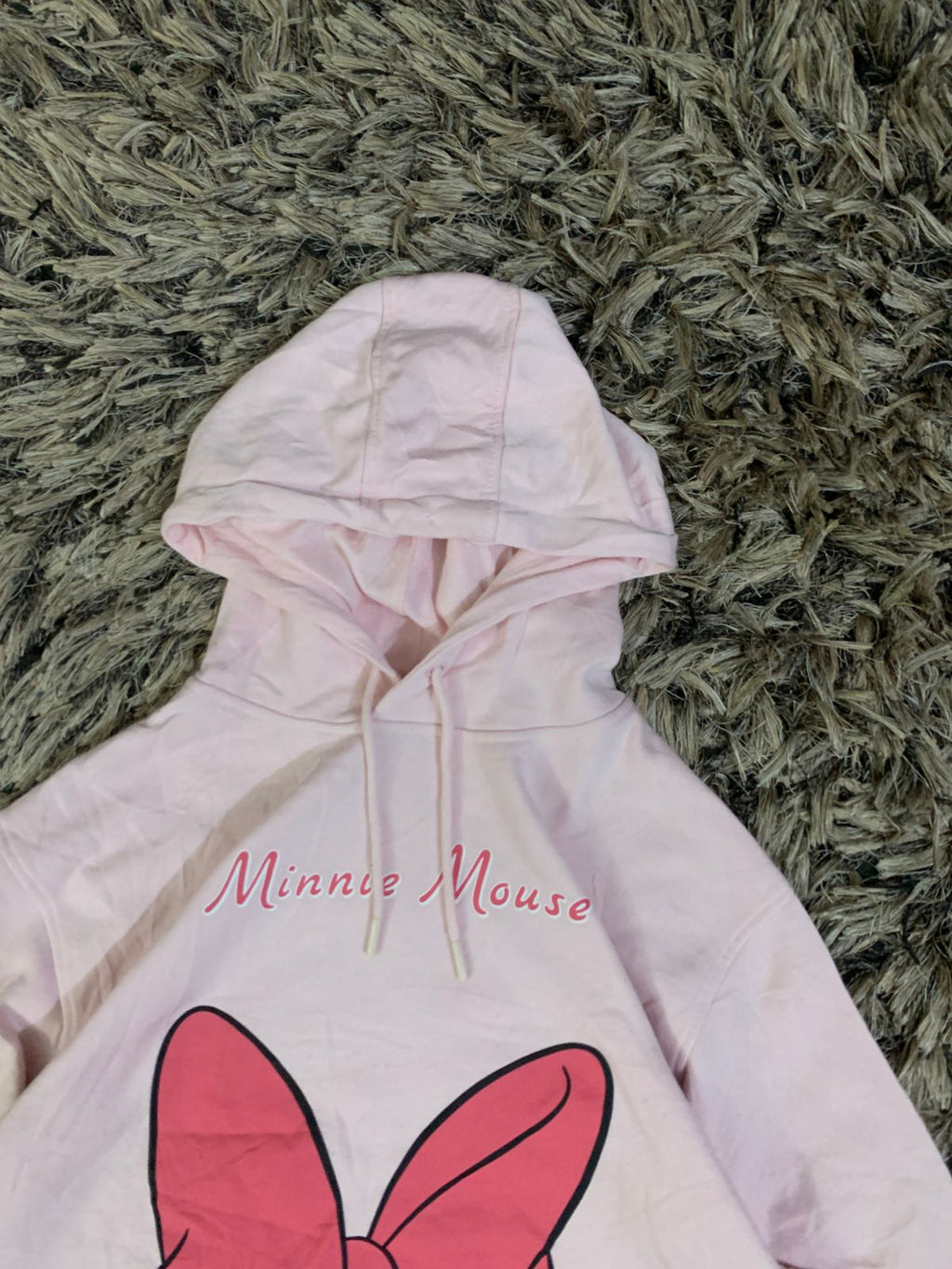 (MINNIE MOUSE) HOODIE (Thrift)