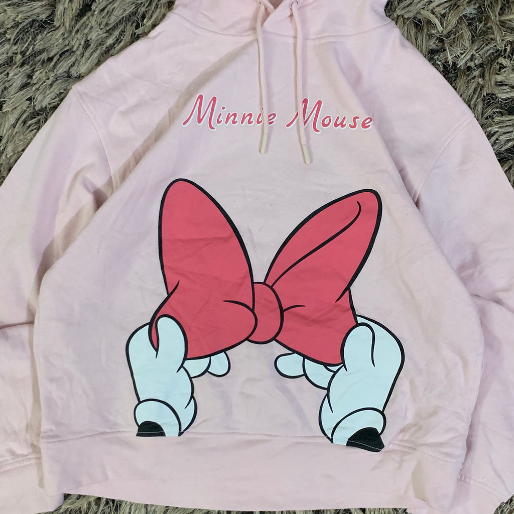 (MINNIE MOUSE) HOODIE (Thrift)
