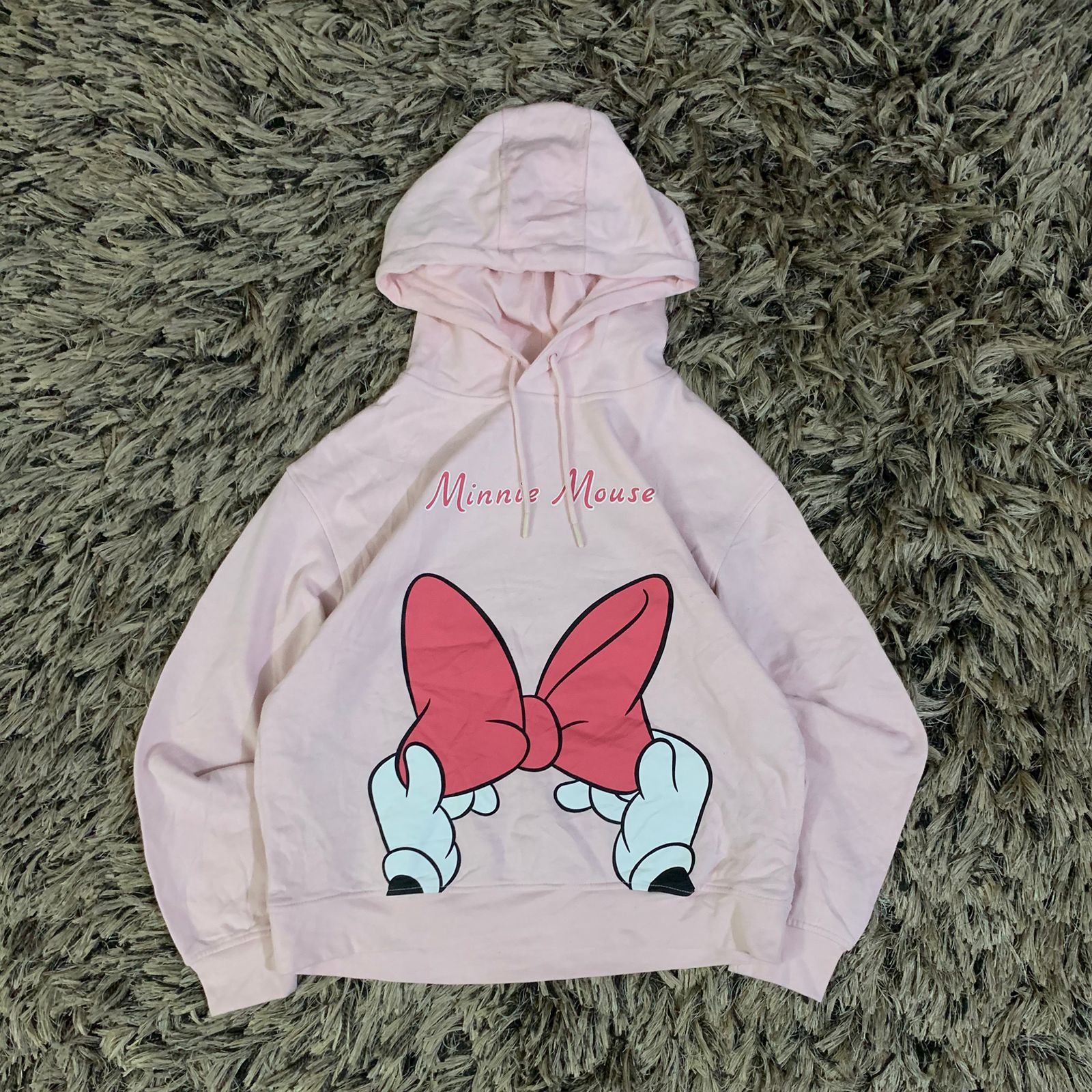 (MINNIE MOUSE) HOODIE (Thrift)