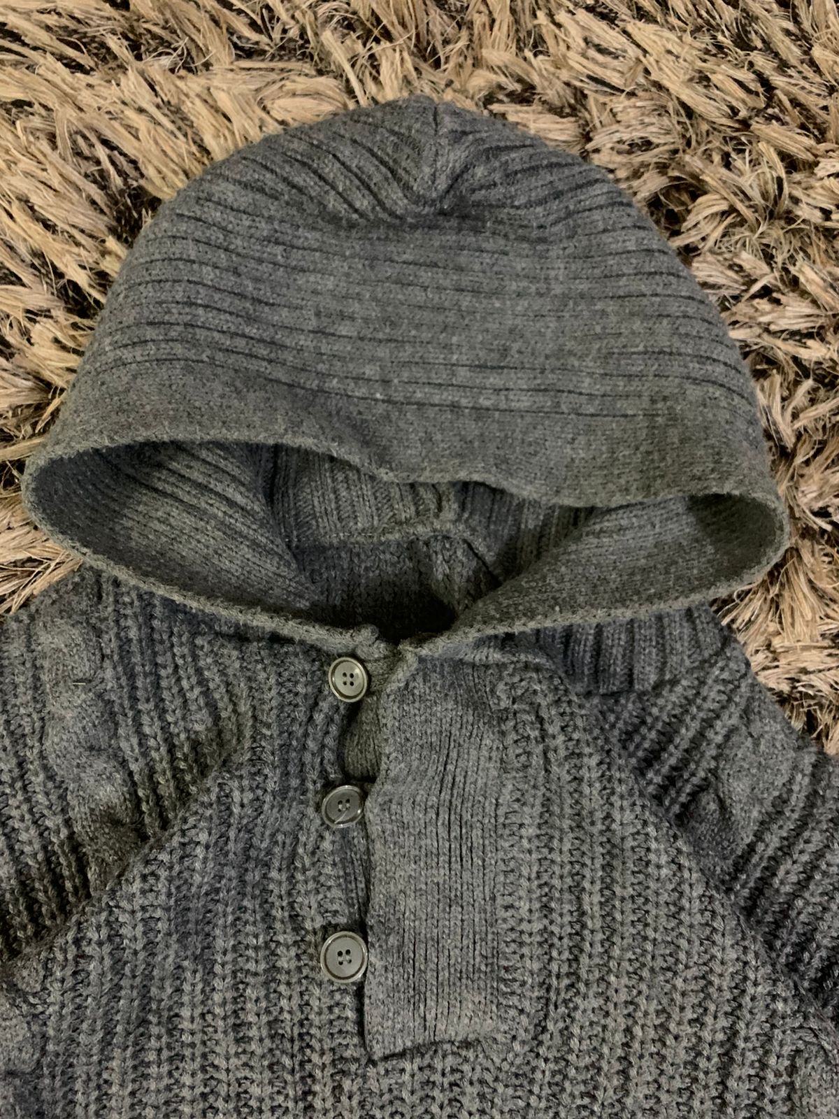 CHARCOAL GREY HOODIE (Thrift)