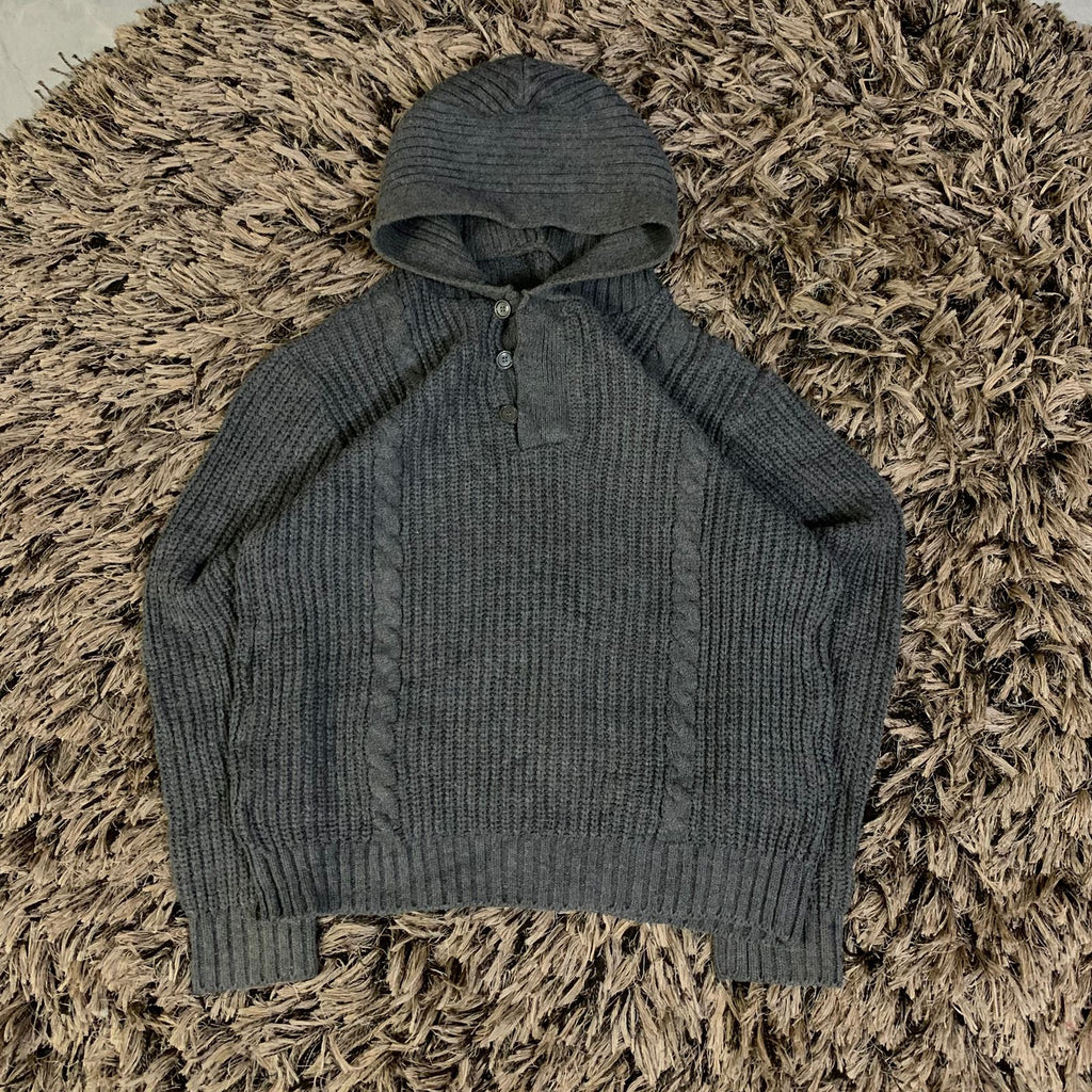 CHARCOAL GREY HOODIE (Thrift)