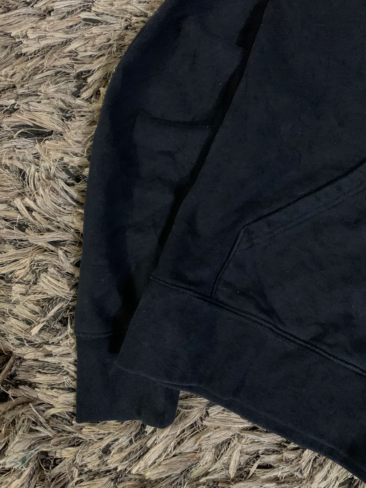(NIKE)2ND BLACK  HOODIE (Thrift)