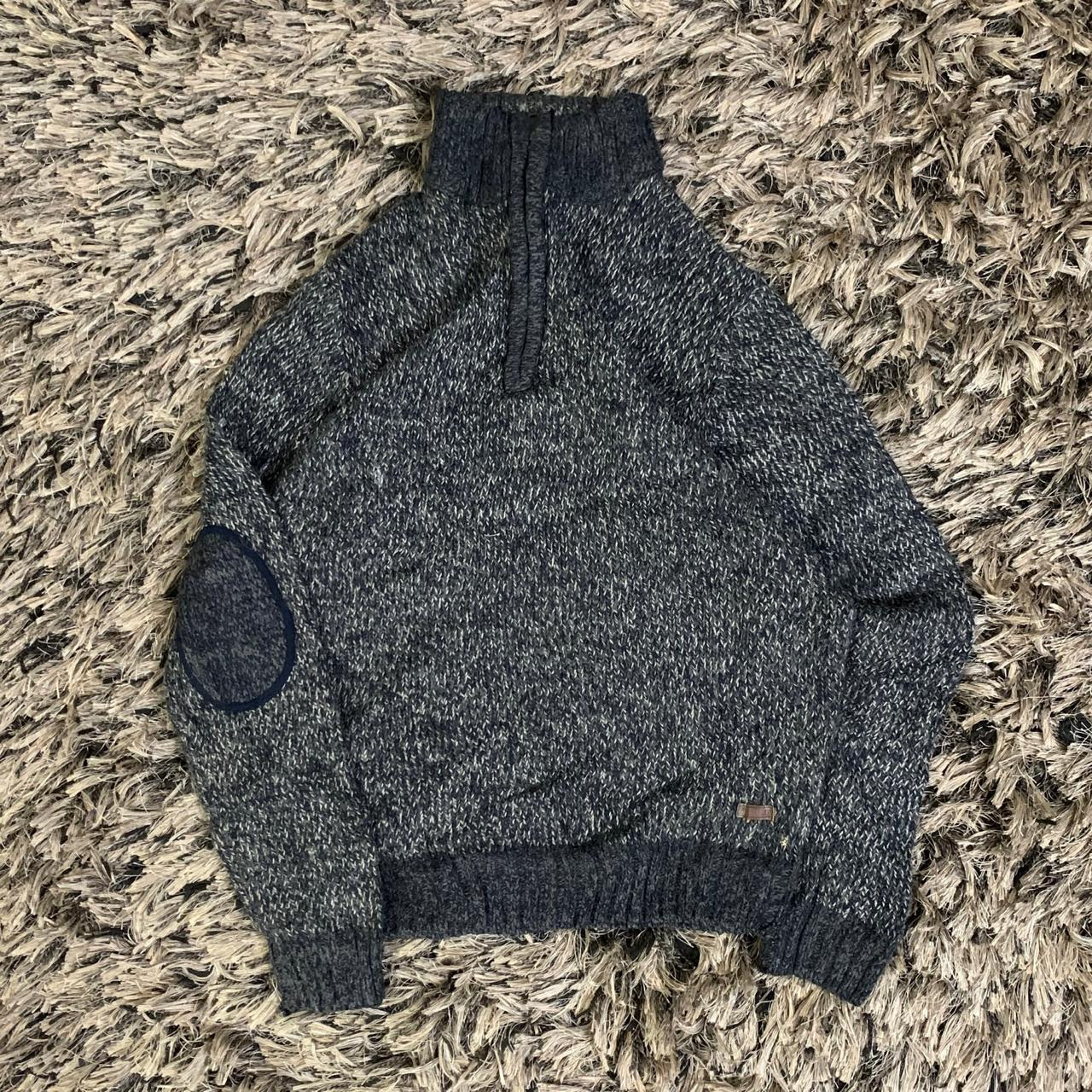 Color Zip Sweater (Thrift)