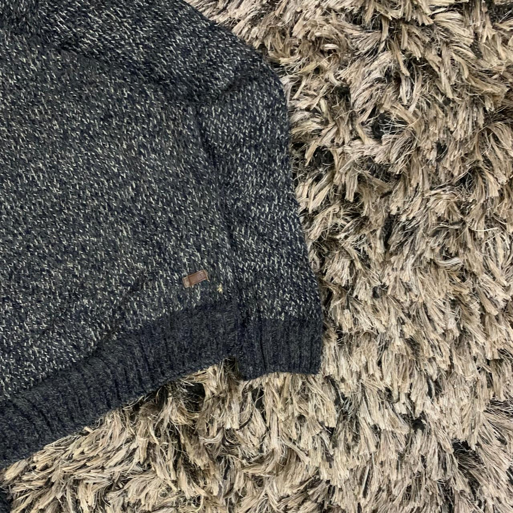 Color Zip Sweater (Thrift)