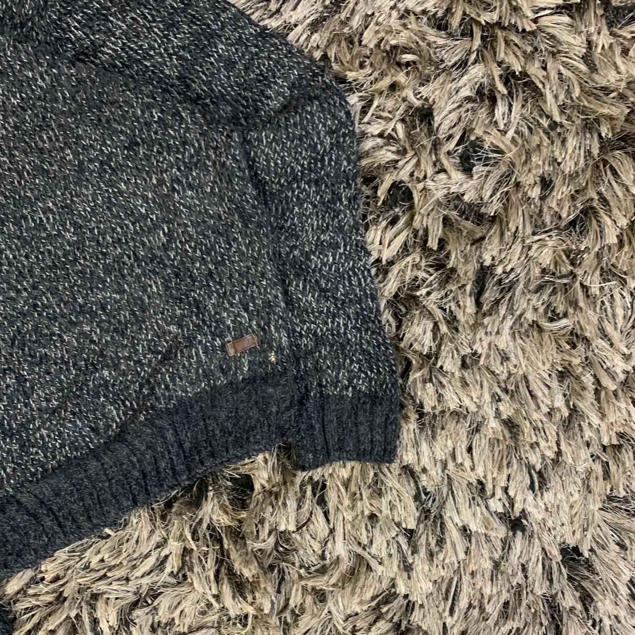 Color Zip Sweater (Thrift)