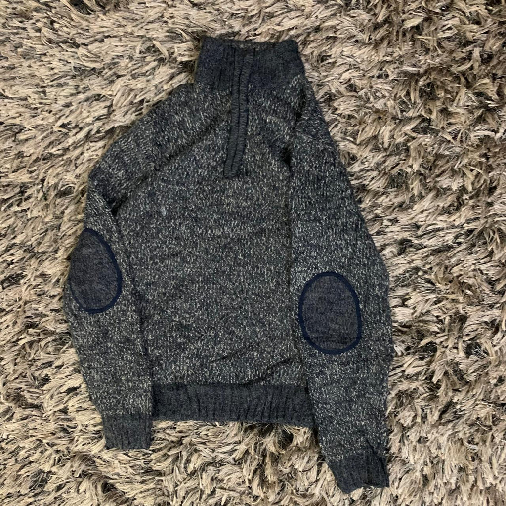 Color Zip Sweater (Thrift)
