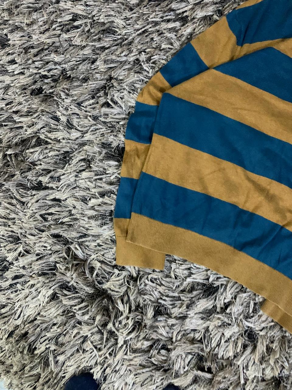 Golden&Navy Sweater (Thrift)