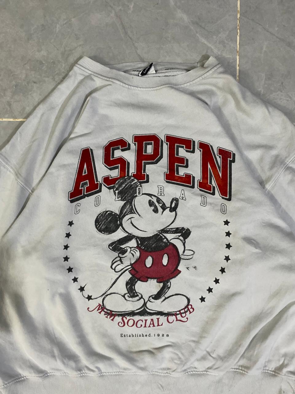 MICKEY MOUSE SWEATER  (Thrift)