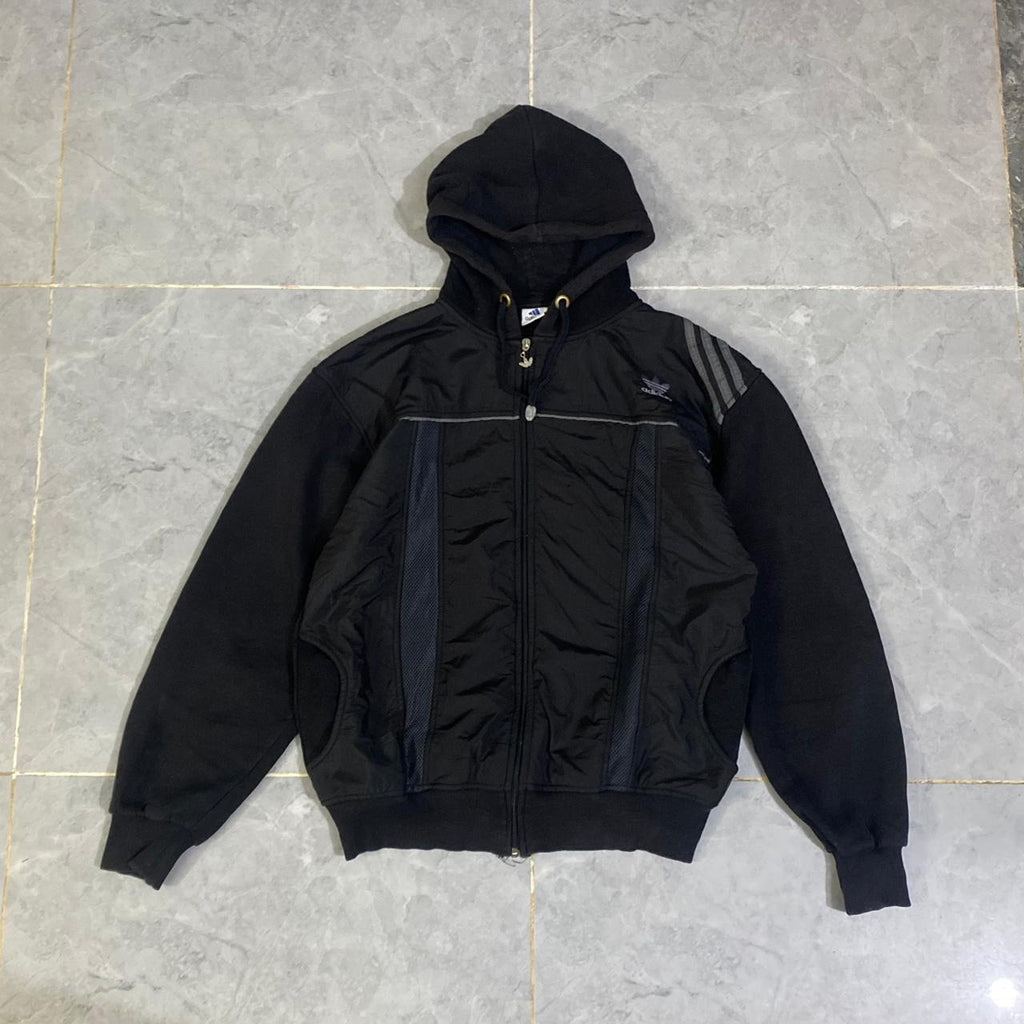 ADIDAS HOODED JACKET (Thrift)