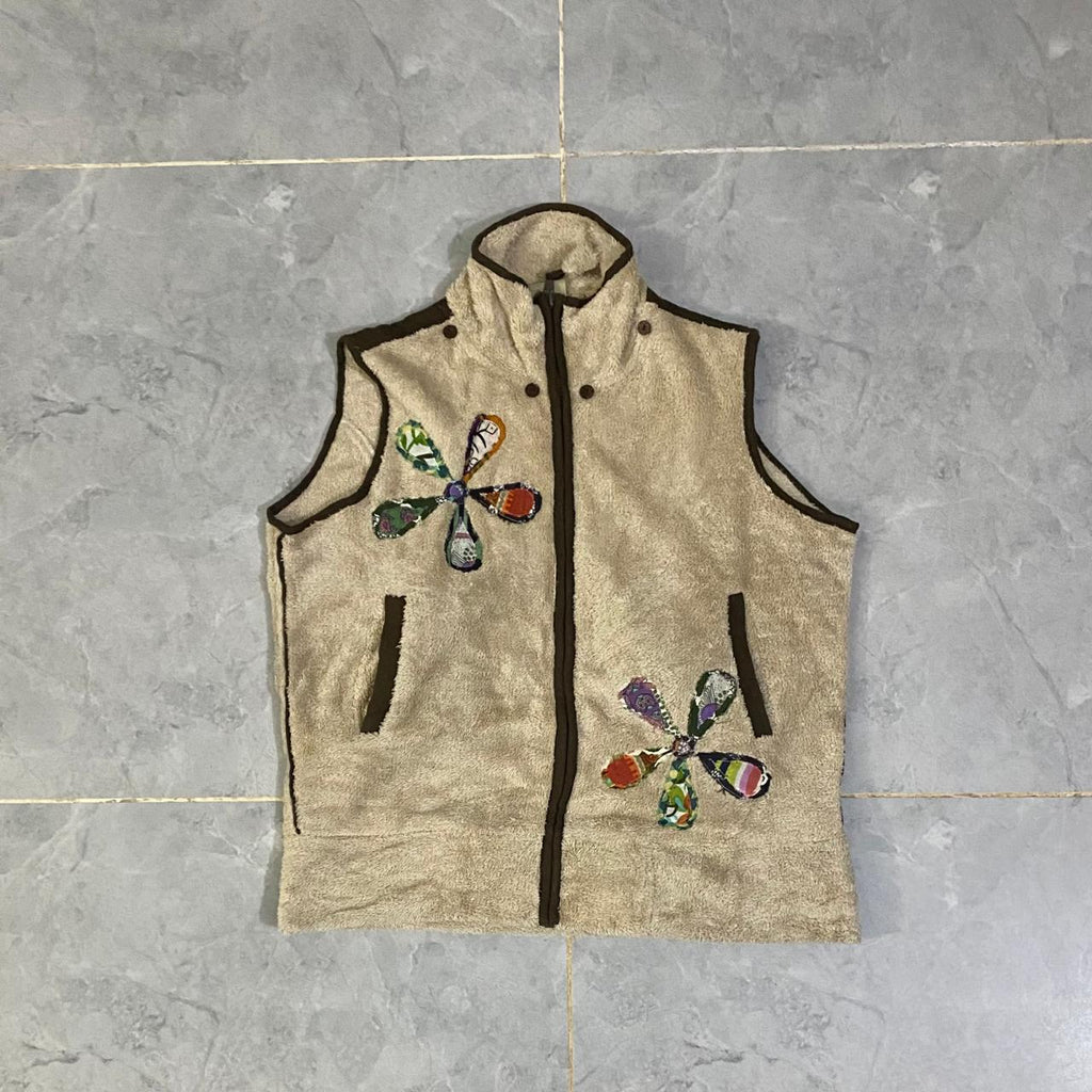 FUR VEST Handwork Jacket (Thrift)