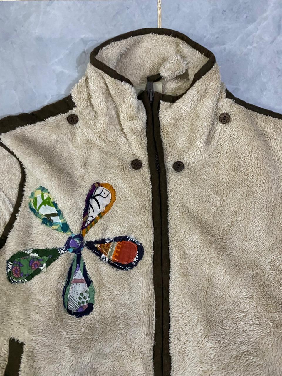 FUR VEST Handwork Jacket (Thrift)