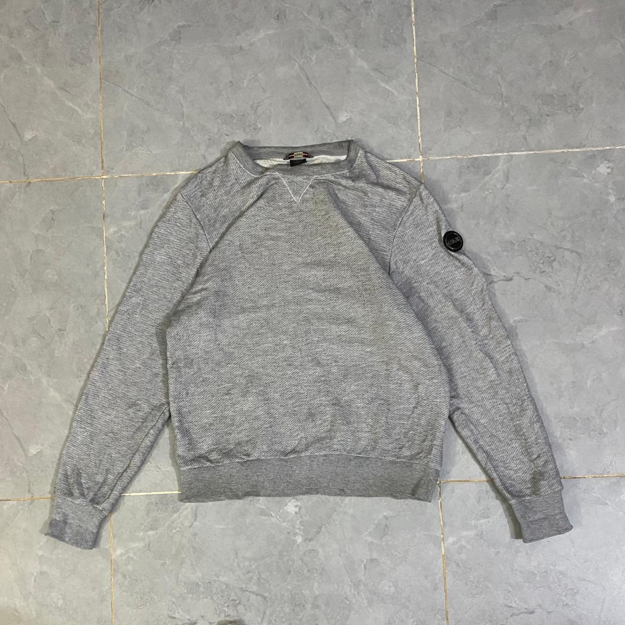 GREY COLLAR SWEATSHIRT (Thrift)
