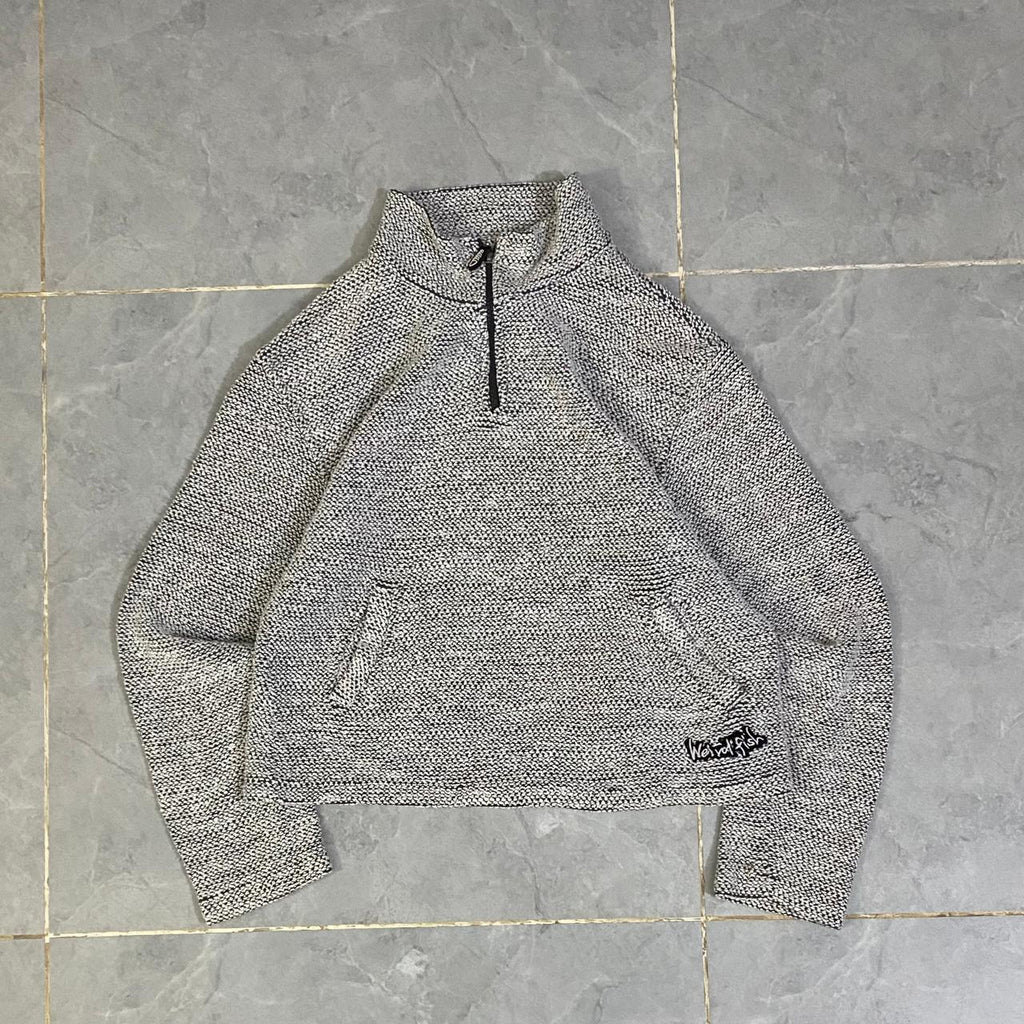 SHORT ZIP SWEATER (Thrift)