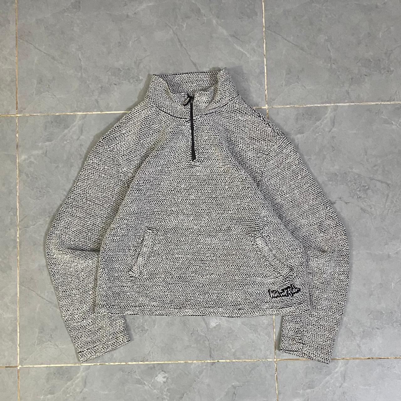 SHORT ZIP SWEATER (Thrift)