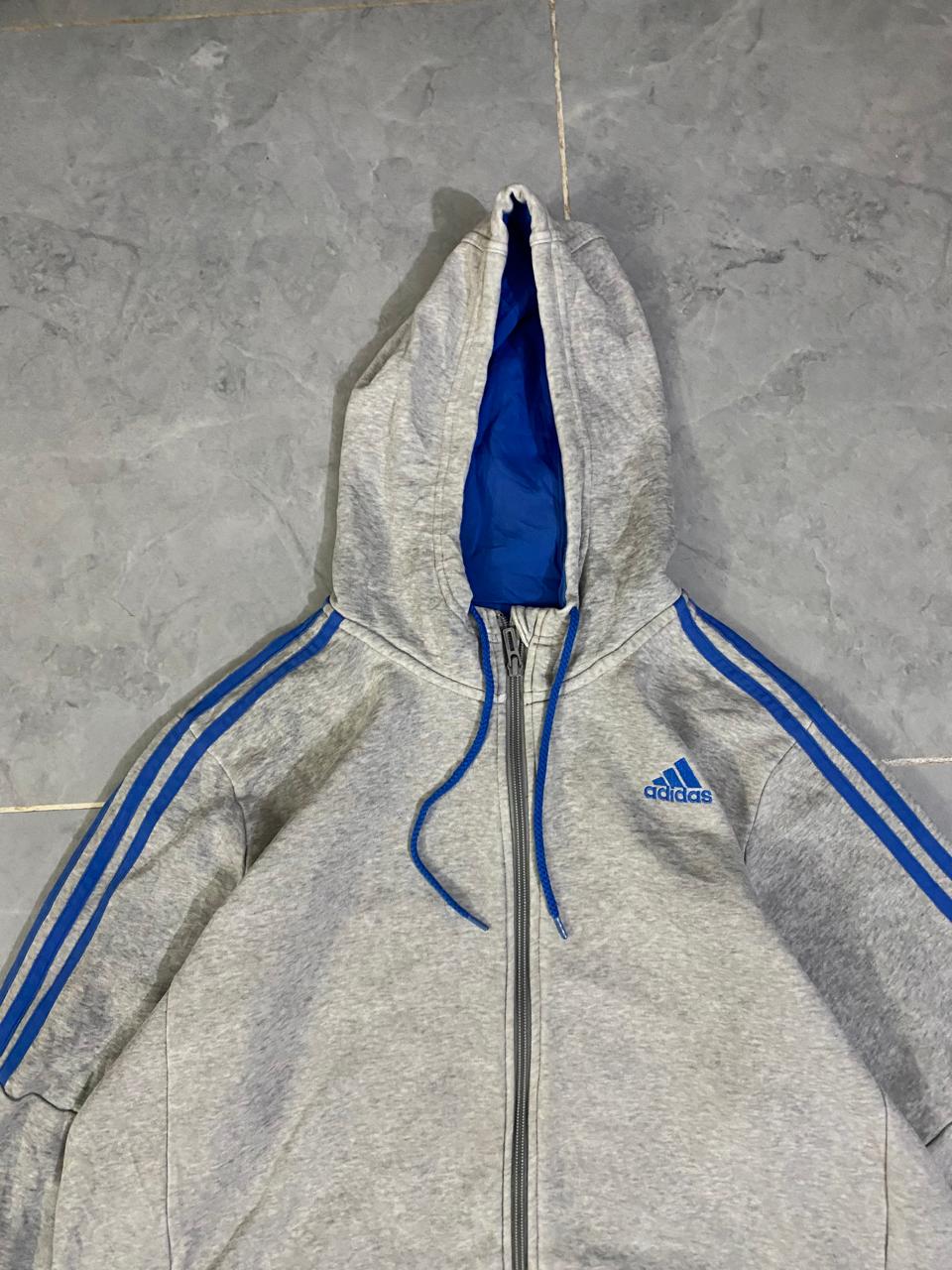 ADIDAS BLUE LINE HOODIE   (Thrift)