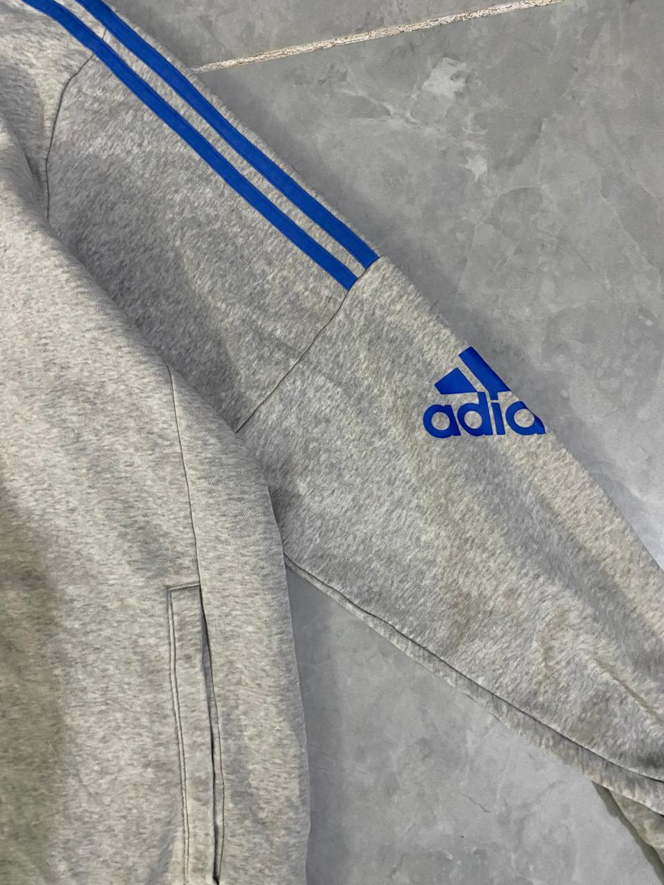 ADIDAS BLUE LINE HOODIE   (Thrift)