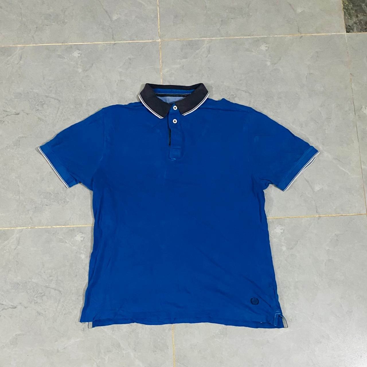 BLUE& BLACK COLAR Shirt