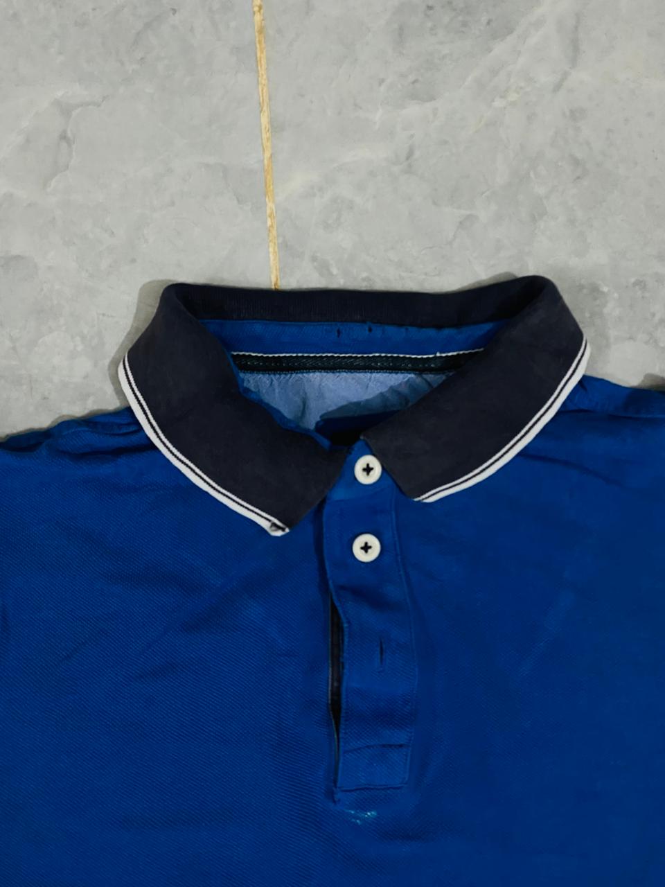 BLUE& BLACK COLAR Shirt