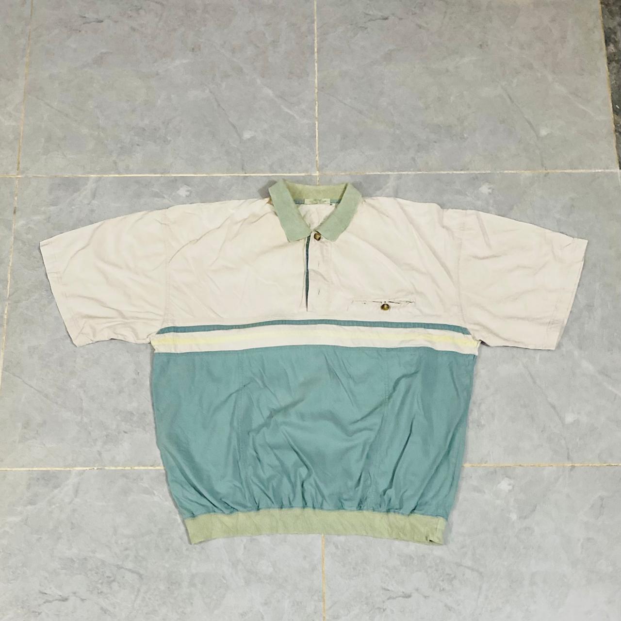 Drop Shoulder Polo Shirt