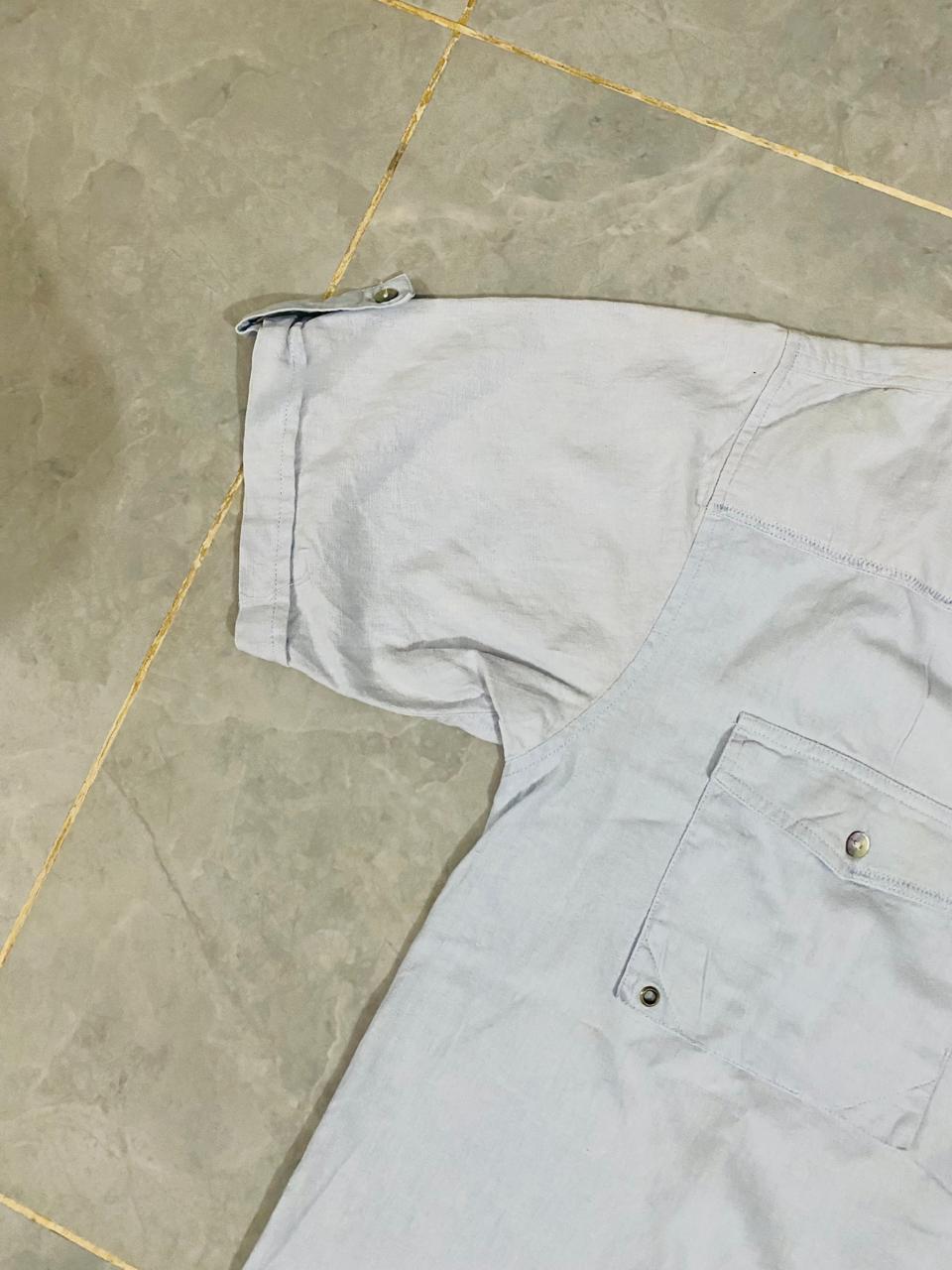 BUTTON & COLAR T.Shirt